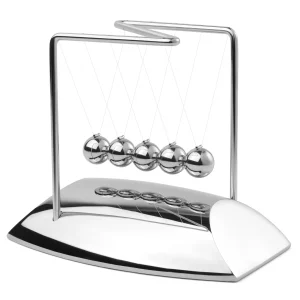 Custom Engraved Newton’s Cradle Desk Decor